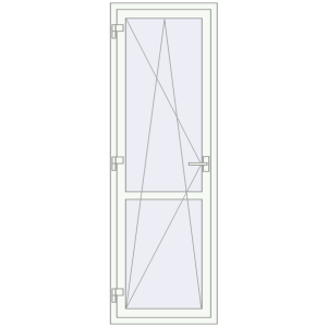 Купити Балконні двері 700x2100 мм REHAU Euro 70 BALKON DOOR