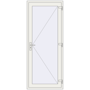 Купити Вхідні двері 900x2200 мм REHAU SYNEGO Т126