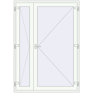 Купити Міжкімнатні двері 1500x2100 мм REHAU Т94/60