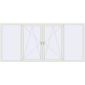 Купити Вікна 3500x1600 мм REHAU EURO 70