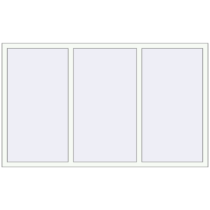 Купити Вікна 2000x1200 мм REHAU Euro-Design 60 Білий (RAL 9016) з двох сторін