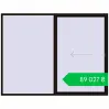 Ціноутворення Sliding patio doors 3000x2300 mm Patio door (Brillant 70) BLACK_BROWN two-sided. Ціна: ₴89,026.56