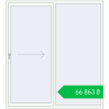 Ціноутворення Розсувні терасні двері 2000x2200 мм Patio door (Brillant 70) Білий (RAL 9016) з двох сторін. Ціна: ₴66,862.61