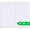 Ціноутворення Розсувні терасні двері 2500x2200 мм GENEO HST Білий (RAL 9016) з двох сторін. Ціна: 145 709.41 UAH