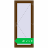 Ціноутворення Вхідні двері 900x2200 мм REHAU SYNEGO Т126 WALNUT з двох сторін. Ціна: ₴36,710.17