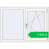 Ціноутворення Вікна 1175x855 мм REHAU Euro-Design 60 Білий (RAL 9016) з двох сторін. Ціна: ₴4,806.33