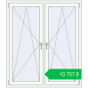 Ціноутворення Tilt-and-Turn 1300x1500 mm REHAU EURO 70 RAL 9016 Traffic white two-sided. Ціна: ₴10,756.99