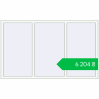 Ціноутворення Tilt-and-Turn 2000x1200 mm REHAU Euro-Design 60 RAL 9016 Traffic white two-sided. Ціна: ₴6,203.87