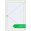 Ціноутворення Вікна 1000x1500 мм REHAU EURO 70 Білий (RAL 9016) з двох сторін. Ціна: ₴6,893.13