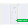 Ціноутворення Вікна 2050x1600 мм REHAU EURO 70 Білий (RAL 9016) з двох сторін. Ціна: 15 858.88 UAH