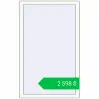 Ціноутворення Tilt-and-Turn 800x1300 mm REHAU Euro-Design 60 RAL 9016 Traffic white two-sided. Ціна: ₴2,598.07