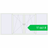 Ціноутворення Вікна 3500x1600 мм REHAU Euro-Design 60 Білий (RAL 9016) з двох сторін. Ціна: ₴17,661.30