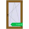 Ціноутворення Tilt-and-Turn 800x1400 mm REHAU EURO 70 LIGHT_OAK two-sided. Ціна: ₴9,030.09