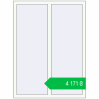 Ціноутворення Tilt-and-Turn 1060x1420 mm REHAU Euro-Design 60 RAL 9016 Traffic white two-sided. Ціна: ₴4,170.57