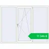 Ціноутворення Tilt-and-Turn 2050x1600 mm REHAU Euro-Design 60 RAL 9016 Traffic white two-sided. Ціна: ₴11,345.62