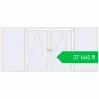 Ціноутворення Tilt-and-Turn 3500x1600 mm REHAU EURO 70 GOLDEN OAK external. Ціна: ₴27,665.45