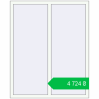 Ціноутворення Вікна 1220x1500 мм REHAU Euro-Design 60 Білий (RAL 9016) з двох сторін. Ціна: ₴4,723.54