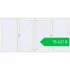 Ціноутворення Tilt-and-Turn 3000x1500 mm REHAU Euro-Design 60 RAL 9016 Traffic white two-sided. Ціна: ₴15,621.34