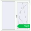 Ціноутворення Tilt-and-Turn 1350x1410 mm REHAU Euro-Design 60 RAL 9016 Traffic white two-sided. Ціна: ₴7,112.81