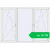 Ціноутворення Tilt-and-Turn 2500x1800 mm REHAU SYNEGO MD RAL 9016 Traffic white two-sided. Ціна: ₴26,962.72