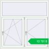 Ціноутворення Вікна 1500x1500 мм REHAU EURO 70 Білий (RAL 9016) з двох сторін. Ціна: ₴10,780.76