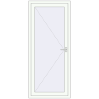 Ціноутворення Внутрішні двері 900x2100 мм REHAU Z74/60 Білий (RAL 9016) з двох сторін