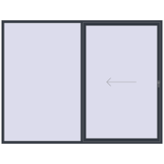 GENEO HST 3000x2300 мм ANTHRACITE_GREY_STRUKTURAL з двох сторін