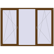 REHAU SYNEGO MD 2500x1800 мм WALNUT з двох сторін REHAU SYNEGO MD 2500x1800 мм WALNUT з двох сторін