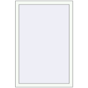 Вікна 800x1200 мм REHAU EURO 70 Білий (RAL 9016) з двох сторін