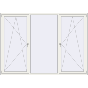 REHAU EURO 70 2500x1800 мм