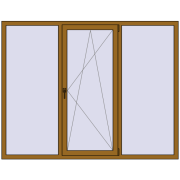 REHAU SYNEGO MD 2050x1600 мм LIGHT_OAK з двох сторін REHAU SYNEGO MD 2050x1600 мм LIGHT_OAK з двох сторін